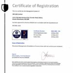 WPLUK ISO9001 2015 Certification to 18th May 2019