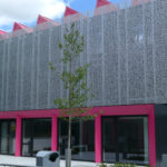 WPLUK – AUB Halls, Perforated Rainscreen Panels 14