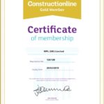WPLUK Constructionline Certificate to 29th March 2019