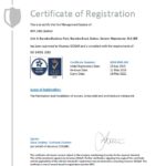 WPLUK ISO14001 2015 Certification to 18th May 2022