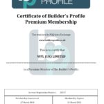 WPLUK – BUILDERS PROFILE Certificate to 21-03-2021