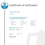 WPLUK – SafePQQ Certificate to 2nd July 2022