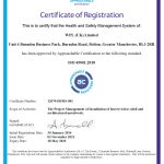 WPLUK – ISO 45001 Certification 12070 to 18th May 2022