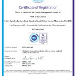 WPLUK – ISO 9001 Certification 12070 to 18th May 2022
